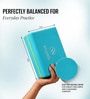 Teal Blue Rubber Yoga Block Teal Blue Rubber Yoga Block