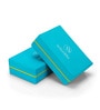 Teal Blue Rubber Yoga Block Teal Blue Rubber Yoga Block