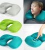 Assorted Button Travel Neck Pillow