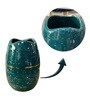 Teal Ceramic Table Vase