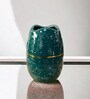 Teal Ceramic Table Vase