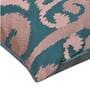 Green Traditional Cotton 18 X 18 Inches Cushion Covers (Set Of 2)