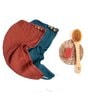 Multicolour Banana Double Cloth Solid 300