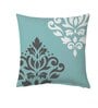 Teal Cotton Ethnic motif 24x24 inches Cushion Covers (Pack of 2)