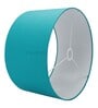 Vicenza Teal Cotton Fabric Solid Lampshade