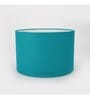 Demarius Teal Cotton Fabric Solid Lampshade