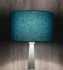Demarius Teal Cotton Fabric Solid Lampshade