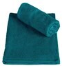 Teal Cotton Solid 350 GSM Hand Towels (Set of 2)