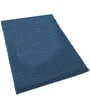 Teal Solid Microfibre 24x16 Inches Bath Mat