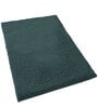 Teal Solid Microfibre 24x16 Inches Bath Mat