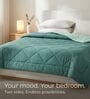 Teal Green & Mint 200 GSM Reversible Comforter