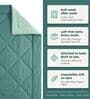 Teal Green & Mint 200 GSM Reversible Comforter