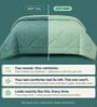 Teal Green & Mint 200 GSM Reversible Comforter