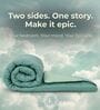 Teal Green & Mint 200 GSM Reversible Comforter