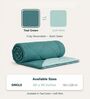 Teal Green & Mint 200 GSM Reversible Comforter