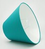 Margaux Teal Cotton Fabric Solid Lampshade