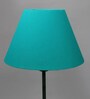 Margaux Teal Cotton Fabric Solid Lampshade