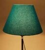 Margaux Teal Cotton Fabric Solid Lampshade
