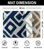 Teal Microfiber 16x24 Inches Super Soft Bath Mat