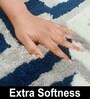 Teal Microfiber 16x24 Inches Super Soft Bath Mat
