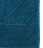 Teal Palash Pile Cotton Hand Towel-500 Gsm