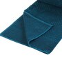 Teal Palash Pile Cotton Hand Towel-500 Gsm