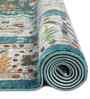 Teal Persian Polypropylene 5x8 Feet Machine Made Carpet