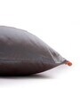 Blue Solid Polyester 22 x 12 Inch Cushion Cover