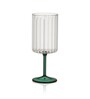 Teal Ripple Wine Glass(Pack Of 2)