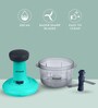 Teal Silicon & Metal Multipurpose Chopper
