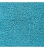 Teal Solid Polyester 28x20 Inches AntiSkid Bath Mat