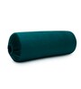Teal Solid 200 TC Velevt 2 Bolster Covers