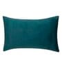Teal Solid 200 TC Velevt 2 Pillow Covers