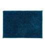 Teal Solid MicroFibre 14x10 Inches Antiskid Bath Mats