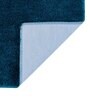 Teal Solid MicroFibre 14x10 Inches Antiskid Bath Mats