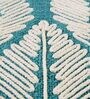 Teal Traditional 16x16 inches Cushion Cover
