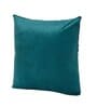 Teal Velevt Solids 16x16 inches  Regular Cushion Covers  (2Pcs)
