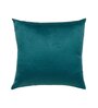 Teal Velevt Solids 18x18 inches  Large Cushion Covers  (2Pcs)