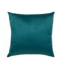 Teal Velevt Solids 24x24 inches  Large Cushion Covers  (2Pcs)