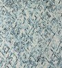 Teal Wool Abstract 9' x 6' Hand tufted Carpet