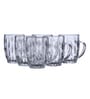 TearDrop 210ml Transparent Ceramic (Set of 6) Coffee Mug