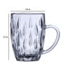 TearDrop 210ml Transparent Ceramic (Set of 6) Coffee Mug