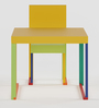 TechniColour infant Study Table & Chair Set in Yellow Colour