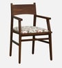 Tectona Latin Teak Wood Arm Chair In Scratch Resistant Provincial Teak Finish