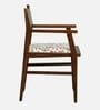 Tectona Latin Teak Wood Arm Chair In Scratch Resistant Provincial Teak Finish