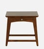 Tectona Latin Teak Wood Bedside Table in Scratch Resistant Provincial Teak Finish With Drawer