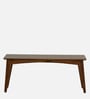 Tectona Latin Teak Wood Bench in Scratch Resistant Provincial Teak Finish