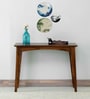Tectona Teak Wood Console Table in Scratch Resistant Provincial Teak Finish
