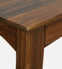 Tectona Teak Wood Console Table in Scratch Resistant Provincial Teak Finish