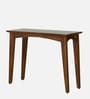 Tectona Teak Wood Console Table in Scratch Resistant Provincial Teak Finish